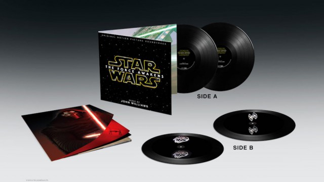 Star Wars Bande Originale En Vinyle Avec Hologrammes 3D