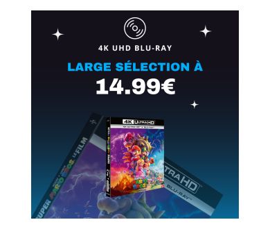 [4K Ultra HD Blu-ray - Large Sélection] Tout à 14.99€ !