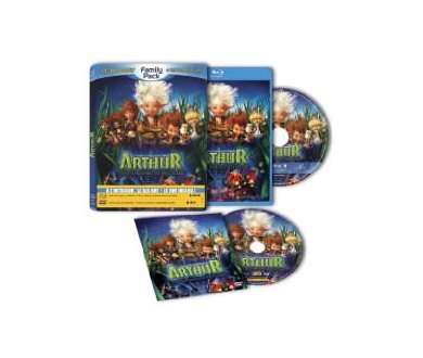 Arthur et la vengeance de Maltazard : Family Pack et Bipack Blu-Ray