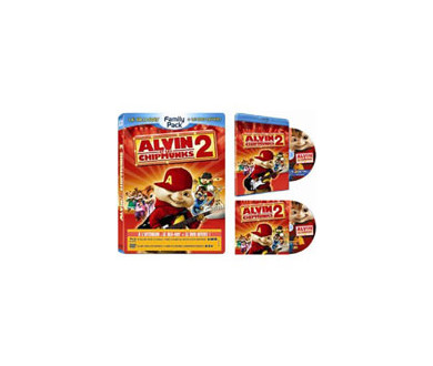 AVANT-PREMIERE : Alvin et les Chipmunks 2 en test Blu-ray