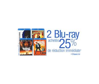 Bon Plan Blu-Ray : Amazon vous offre 25% de réduction immédiate !