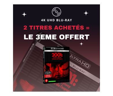 [Mercredi 6 Novembre] 2 achetés = le 3ème offert sur les éditions 4K Ultra HD Blu-ray