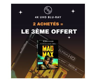 [3 OCTOBRE 2024] 2 achetés = le 3ème offert sur les éditions 4K Ultra HD Blu-ray