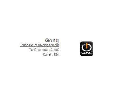 Gong HD disponible chez Free