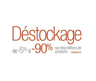 Grand Déstockage chez Amazon.fr !