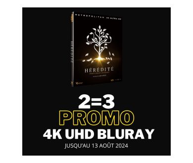 [Samedi 15 Juin] PROMO 2 = 3 sur les éditions 4K Ultra HD Blu-ray