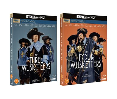 Les Trois Mousquetaires (1973) et sa suite en 4K Ultra HD Blu-ray fin avril en France