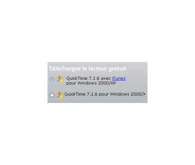 Nouvelle version de Quicktime : 7.1.6