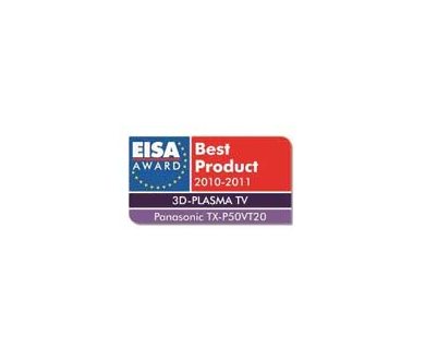 Panasonic TX-P50VT20 : EISA Award 2010 du meilleur téléviseur Plasma 3D 