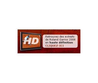 Roland Garros en direct sur le Web en haute définition !