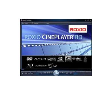 Roxio CinePlayer : Compatible Blu-ray 3D