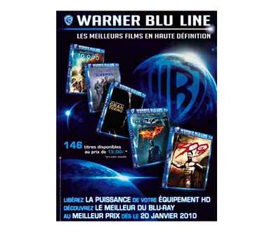 MAJ : Warner Blu Line : 146 Blu-Ray à 15 euros dès le 20 janvier !