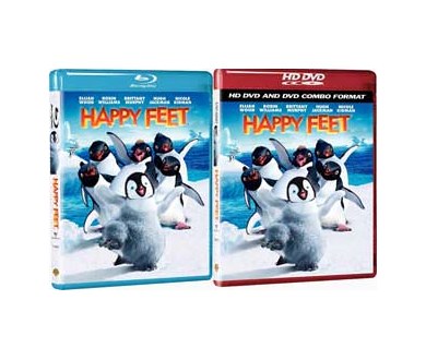 US : Happy Feet prévu en DVD, HD-DVD et Blu-Ray !