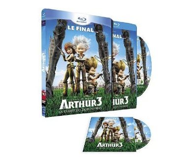 Arthur 3, La Guerre des deux Mondes : Détails de l’édition Blu-Ray Disc