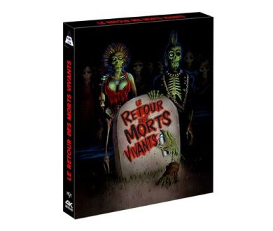 Le Retour des Morts-Vivants (1985) en édition limitée 4K Ultra HD Blu-ray le 15 janvier en France