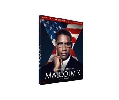 Malcolm X (1992) de Spike Lee le 13 mars 2025 en France en 4K Ultra HD Blu-ray