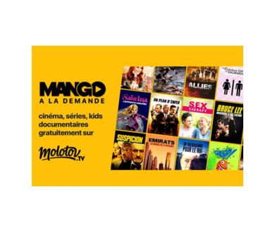 Molotov lance Mango : De la VOD gratuite mais avec publicité