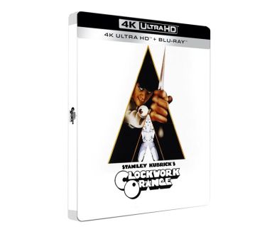 Orange Mécanique (1971) de retour en édition Steelbook 4K Ultra HD Blu-ray