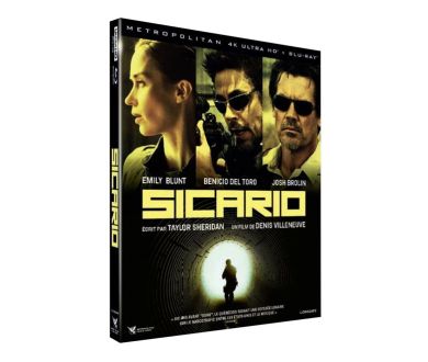 Sicario (2015) de Denis Villeneuve en 4K Ultra HD Blu-ray le 6 décembre