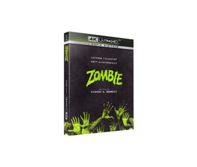 Zombie (1978) : Nouvelle édition 4K Ultra HD Blu-ray en France le 22 septembre