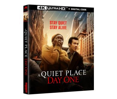 Sans un Bruit : Jour 1 (2024) le 24 octobre en France en Steelbook 4K Ultra HD Blu-ray