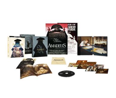 MAJ : Amadeus (40ème anniversaire) en édition Collector Steelbook 4K Ultra HD Blu-ray le 12 mars