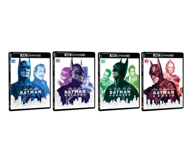 Saga Batman (1989-1997) : Arrivée des éditions 4K Ultra HD Blu-ray individuelles en mai