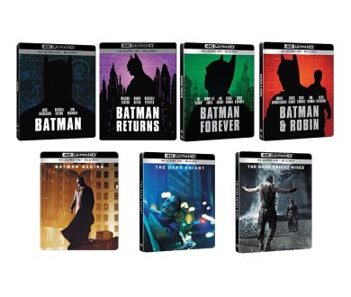 MAJ : De nouveaux Steelbook 4K UHD Blu-ray pour la saga Batman dès le 14 juin