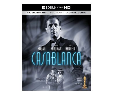 Casablanca (1942) en édition individuelle 4K Ultra HD Blu-ray le 8 novembre aux USA