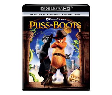 Le Chat Potté (Puss In Boots, 2011) En 4K Ultra HD Blu-ray Le 22 ...