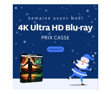 [Semaine avant Noël] Profitez d'une large sélection de 4K UHD Blu-ray à prix réduit