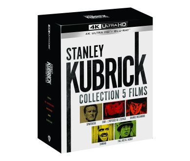 Coffret Stanley Kubrick (5 films - 4K Ultra HD Blu-ray) à seulement 46.99€