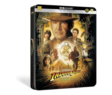 Indiana Jones et le Royaume du Crâne de Cristal en Steelbook 4K Ultra HD Blu-ray le 21 septembre