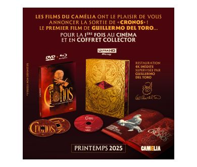 Cronos (1993) de Guillermo del Toro en coffret 4K Ultra HD Blu-ray au printemps 2025 en France