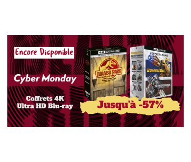 [Cyber Monday] Jusqu'à -57% de remise sur les coffrets 4K Ultra HD Blu-ray