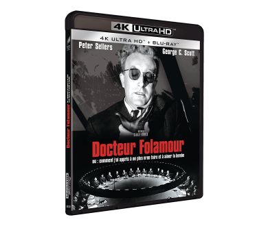 MAJ : Docteur Folamour de Stanley Kubrick  en 4K Ultra HD Blu-ray en France le 7 juillet 2021