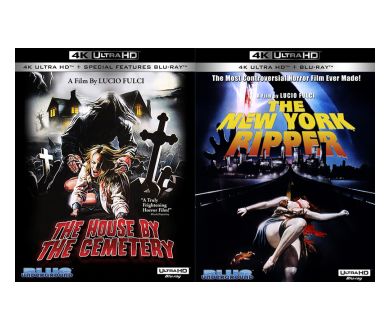 La Maison Près du Cimetierre et L'Éventreur de New York officialisés en 4K Ultra HD Blu-ray