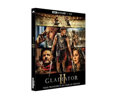 Gladiator 2 (2024) en précommande Steelbook 4K Ultra HD Blu-ray en France