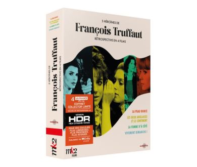 5 Héroïnes de François Truffaut : Un coffret 4K Ultra HD Blu-ray dès le 15 octobre