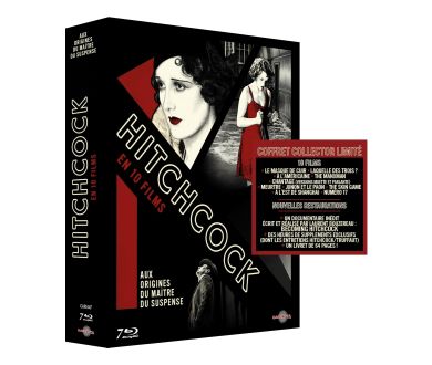 Hitchcock en 10 films (1927-1932) : Un coffret Blu-ray attendu le 15 avril en France