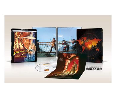 Préco : Indiana Jones et Le Temple maudit en édition limitée Steelbook 4K