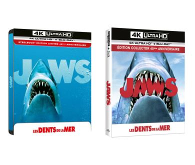 MAJ Préco : Les Dents de la Mer (Jaws) en 4K Ultra HD Blu-ray : Tous les détails de la sortie !