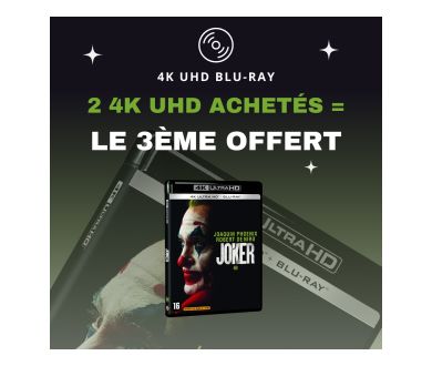 [WEEK-END] 2 achetés = le 3ème offert sur les éditions 4K Ultra HD Blu-ray