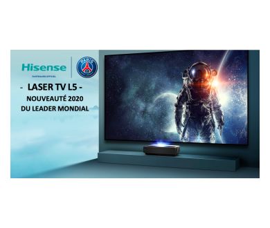 Hisense : Lancement du Laser TV 100L5F en France