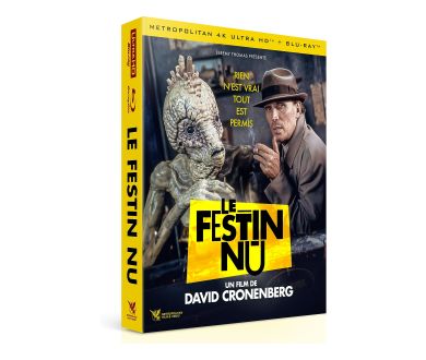 Le Festin Nu (1991) en 4K Ultra HD Blu-ray le 21 novembre prochain en France