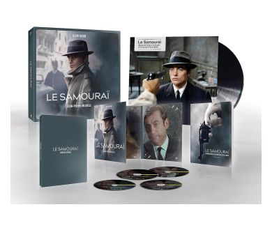 Le Samouraï (1967) en coffret collector 4K Ultra HD Blu-ray + Blu-ray le 29 novembre