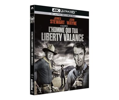 MAJ : L'Homme qui tua Liberty Valance de John Ford en 4K Ultra HD Blu-ray le 24 mai 2022 en France