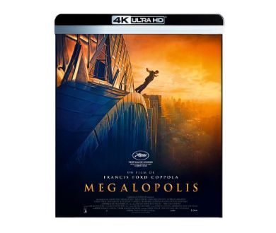 Megalopolis (2024) de Coppola en 4K Ultra HD Blu-ray en France le 29 janvier