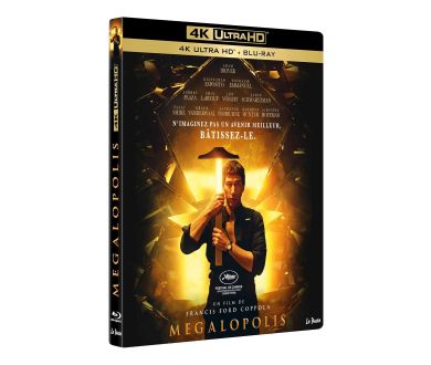 Megalopolis (2024) de Coppola en 4K Ultra HD Blu-ray en France le 12 février