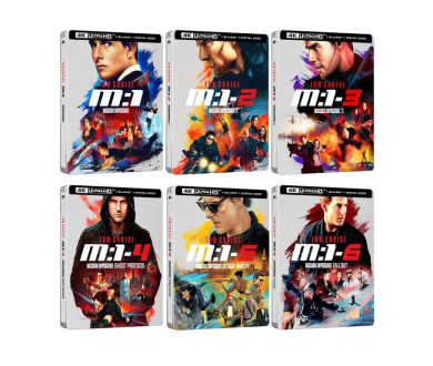 MAJ : Mission Impossible : Une nouvelle collection de Steelbook 4K le 28 juin en France